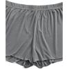 image:imageFloerns Womens Plus Size Solid Pajama Shorts 2 Pack Soft Lounge Sleep ShortsWhite and Grey