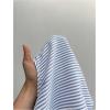image:imageFloerns Womens Plus Size Striped Blouse Wrap Front Asymmetrical Back Dressy Casual OutfitBlue and White