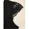 image:imageFloerns Womens Plus Size Y2k Lace Tops V Neck Tie Backless Going Out TopBlack