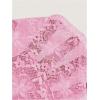 image:imageFloerns Womens Y2K Lace Mini Skirt Cute Low Rise Ruffle Tiered Skirts Aesthetic StreetwearPink