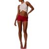 image:imageFloerns Womens Going Out Sequin Shorts Low Waist Music Festival Rave Party Hot PantsHot Pink