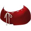 image:imageFloerns Womens Drawstring Low Waist Mini Shorts Concert Outfit Skinny Micro ShortsRed