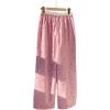 image:imageFloerns Womens Y2k Striped Straight Leg Pants Heart Lounge Pj Casual Beach Bottoms with PocketPink