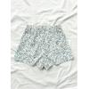 image:imageFloerns Womens Solid Wrap Front Linen Skirt Shorts Drawstring Knot Side Skort ShortsBeige Multi