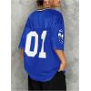 image:imageFloerns Womens Camo Print Team Sports T Shirts V Neck Basketball Jersey Tee ShirtsRoyal Blue