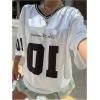 image:imageFloerns Womens Camo Print Team Sports T Shirts V Neck Basketball Jersey Tee ShirtsWhite