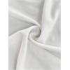 image:imageFloerns Womens Plus Size Asymmetrical Neck Blouses Elegant Short Sleeve Tie Waist Work ShirtsWhite