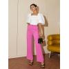 image:imageFloerns Womens Square Neck Puff Short Sleeve Elegant Blouse Crop TopWhite