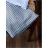 image:imageFloerns Boys 2 Piece Outfits Textured Button Down Short Sleeve Shirts and Striped Shorts SetsBlue Striped