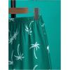 image:imageFloerns Boys Boho Sleeveless Tank Top Tropical Print Shorts Set 2 Piece OutfitGreen and White