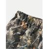 image:imageFloerns Girls 2 Piece Outfit Camo Print Cargo Pants with Ruched Tee Shirts ClothingWhite