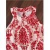 image:imageFloerns Girls 2 Piece Outfit Vacation Sleeveless Halter Tops with Long Pants SetRed