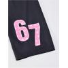 image:imageFloerns Girls 2 Piece Sporty Outfit Y2k Number Jersey Shirts Biker Shorts Clothing SetPink and White