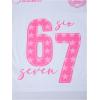 image:imageFloerns Girls 2 Piece Sporty Outfit Y2k Number Jersey Shirts Biker Shorts Clothing SetPink and White