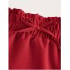 image:imageFloerns Girls Boho Floral Print High Waist Flare Hem Summer Long SkirtRed