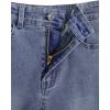 image:imageFloerns Girls Casual Ripped Frayed Split Hem Flare Bell Bottom Jeans Denim PantsMedium Wash