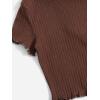 image:imageFloerns Girls Casual TShirtBrown