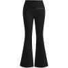 image:imageFloerns Girls Clothes 2 Pcs Drawstring Waist Flare Leg Track Pants Bell Bottom SweatpantsLight Grey Black