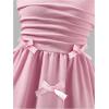 image:imageFloerns Girls Cute Bow A Line Dress Sleeveless Birthday Princess Cami DressesPink