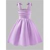 image:imageFloerns Girls Cute Bow A Line Dress Sleeveless Birthday Princess Cami DressesPurple