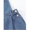 image:imageFloerns Girls Denim Overall Dress Bib Adjustable Strap Jumper Pinafore Jeans OverallsMedium Wash