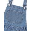 image:imageFloerns Girls Denim Overall Dress Bib Adjustable Strap Jumper Pinafore Jeans OverallsMedium Wash