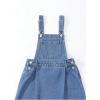 image:imageFloerns Girls Denim Overall Dress Bib Adjustable Strap Jumper Pinafore Jeans OverallsMedium Wash