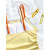 image:imageFloerns Girls One Piece Swimsuit Flower Bow Side Ruched Beach Vacation Bathing SuitYellow