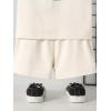 image:imageFloerns Toddler Boys 2 Piece Graphic Print Crewneck Tee Shirt and Track Shorts SetApricot