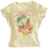 image:imageFloerns Girls Y2K Floral Graphic T Shirt Casual Short Sleeve Crew Neck Cute Summer TopsYellow Fruit