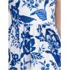 image:imageFloerns Girls Floral Print Flounce Sleeve A Line Dress Vacation Long DressesBlue