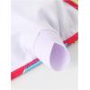 image:imageFloerns Girls One Piece Swimsuit Cute Bow Striped Print Bating Suit with Beach Cover Up SkirtPink White