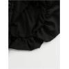 image:imageFloerns Girls Y2k Bubble Skirts High Waisted Cute Ruffle Hem Mini SkirtBlack