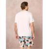 image:imageFloerns Mens Shirt and Shorts 2 Piece Sets Graphic Print Beach OutfitsBeige Tropical