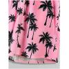 image:imageFloerns Mens Shirt and Shorts 2 Piece Sets Graphic Print Beach OutfitsPink Tropical