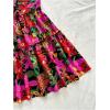image:imageFloerns Womens Floral Sleeveless Halter Dress Milkmaid Flare Hem Boho Mini DressPurple
