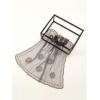 image:imageFloerns Womens Flower Embroidery Hair Scarf Headband Sheer Lace Hair BandanaBlack Coffee Brown