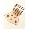 image:imageFloerns Womens Flower Embroidery Hair Scarf Headband Sheer Lace Hair BandanaCoconut Brown