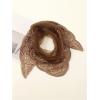 image:imageFloerns Womens Flower Embroidery Hair Scarf Headband Sheer Lace Hair BandanaDark Rust Brown
