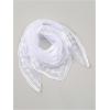 image:imageFloerns Womens Flower Embroidery Hair Scarf Headband Sheer Lace Hair BandanaWhite Ivory