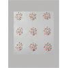 image:imageFloerns Womens Flower Embroidery Hair Scarf Headband Sheer Lace Hair BandanaWhite and Pink