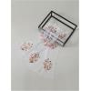 image:imageFloerns Womens Flower Embroidery Hair Scarf Headband Sheer Lace Hair BandanaWhite and Pink