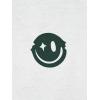 image:imageFloerns Mens 2 Piece Tracksuit Slogan Print Tee Shirt Drawstring Waist Shorts SetDark Green