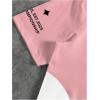 image:imageFloerns Mens Y2k Short Sleeve Baggy Shirt Quarter Zip Streetwear Graphic Golf ShirtsPink