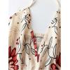 image:imageFloerns Womens Floral Halter Boho Maxi Dress Sleeveless Smocked Vintage Flowy Beach DressBeige Multi
