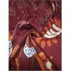 image:imageFloerns Womens Floral Halter Boho Maxi Dress Sleeveless Smocked Vintage Flowy Beach DressBurgundy