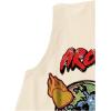 image:imageFloerns Mens Graphic Sleeveless Tank Top Street Crew Neck Y2k T ShirtsApricot