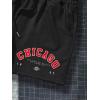 image:imageFloerns Mens Letter Graphic Print Drawstring Waist Workout Track ShortsBlack