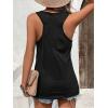 image:imageFloerns Womens Anchor Graphic Scoop Neck Tank Top Sleeveless Casual Vest ShirtsBlack