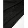 image:imageFloerns Womens Lace Cross Wrap Crop Cami Top Spaghetti Strap Going Out CamisoleBlack